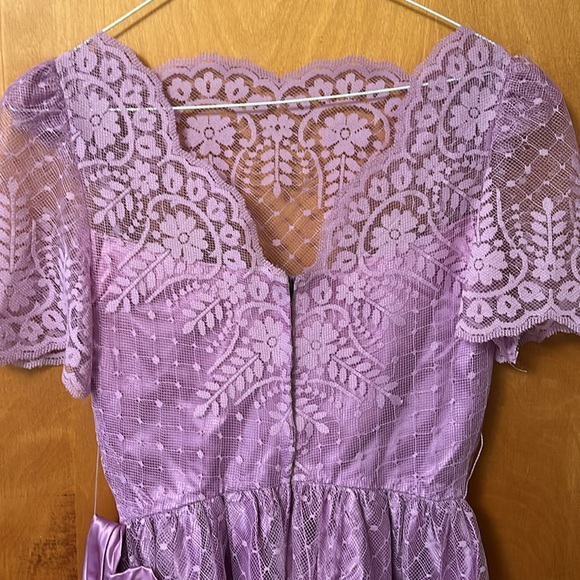 Vintage bridesmaid gown 9/10 - Picture 4 of 4